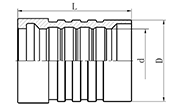 Hydraulic Fluid Power Winner Brand Interlock Hose Fittings