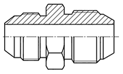 Hydraulic Fluid Power Connection Winner 37° Flared  Connectors/Adapters