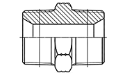 Hydraulic Fluid Power Connection Winner NPT Connectors / Adapters