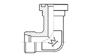 Hydraulic Fluid Power Connection Winner Flange  Connectors / Adapters