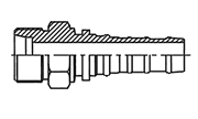 Hydraulic Fluid Power Winner Brand Interlock Hose Fittings