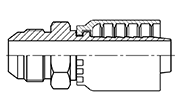 Hydraulic Fluid Power Winner Brand One Piece Hose Fittings – Spiral