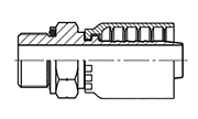 Hydraulic Fluid Power Winner Brand One Piece Hose Fittings – Standard