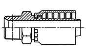 Hydraulic Fluid Power Winner Brand One Piece Hose Fittings – Spiral