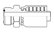 Hydraulic Fluid Power Winner Brand One Piece Hose Fittings – Spiral