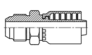 Hydraulic Fluid Power Winner Brand One Piece Hose Fittings – Standard