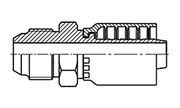 Hydraulic Fluid Power Winner Brand One Piece Hose Fittings – Spiral