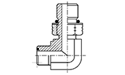 Hydraulic Fluid Power Connection Winner  SAE O-ring Boss Connectors / Adapters