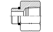 Hydraulic Fluid Power Connection Winner NPT Connectors / Adapters