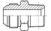 Hydraulic Fluid Power Connection Winner 60° Cone Connectors / Adapters-JIS