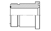 Hydraulic Fluid Power Connection Winner Flange  Connectors / Adapters