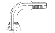 Hydraulic Fluid Power Winner Brand Two Piece Hose Fittings – Spiral