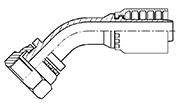 Hydraulic Fluid Power Winner Brand One Piece Hose Fittings – Standard