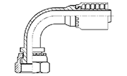 Hydraulic Fluid Power Winner Brand One Piece Hose Fittings – Standard