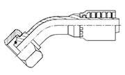 Hydraulic Fluid Power Winner Brand One Piece Hose Fittings – Standard