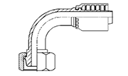 Hydraulic Fluid Power Winner Brand One Piece Hose Fittings – Standard