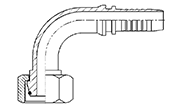 Hydraulic Fluid Power Winner Brand Two Piece Hose Fittings – Spiral