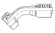 Hydraulic Fluid Power Winner Brand One Piece Hose Fittings – Standard