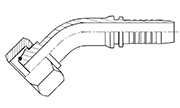 Hydraulic Fluid Power Winner Brand Two Piece Hose Fittings – Spiral