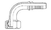 Hydraulic Fluid Power Winner Brand Two Piece Hose Fittings – Spiral