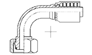 Hydraulic Fluid Power Winner Brand One Piece Hose Fittings – Spiral