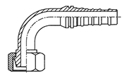 Hydraulic Fluid Power Winner Brand Interlock Hose Fittings