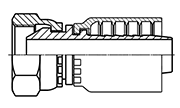 Hydraulic Fluid Power Winner Brand One Piece Hose Fittings – Spiral