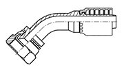 Hydraulic Fluid Power Winner Brand One Piece Hose Fittings – Standard