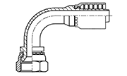 Hydraulic Fluid Power Winner Brand One Piece Hose Fittings – Standard