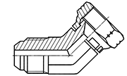 Hydraulic Fluid Power Connection Winner 37° Flared  Connectors/Adapters