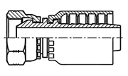 Hydraulic Fluid Power Winner Brand One Piece Hose Fittings – Standard