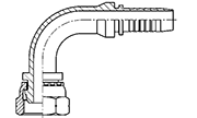 Hydraulic Fluid Power Winner Brand Two Piece Hose Fittings – Spiral