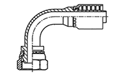 Hydraulic Fluid Power Winner Brand One Piece Hose Fittings – Spiral