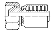 Hydraulic Fluid Power Winner Brand One Piece Hose Fittings – Standard