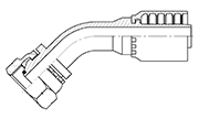 Hydraulic Fluid Power Winner Brand One Piece Hose Fittings – Standard