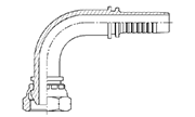 Hydraulic Fluid Power Winner Brand Two Piece Hose Fittings – Spiral