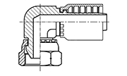 Hydraulic Fluid Power Winner Brand One Piece Hose Fittings – Spiral