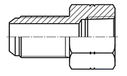 Hydraulic Fluid Power Connection Winner 37° Flared  Connectors/Adapters