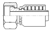 Hydraulic Fluid Power Winner Brand One Piece Hose Fittings – Standard