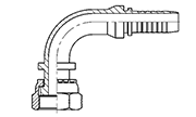 Hydraulic Fluid Power Winner Brand Two Piece Hose Fittings – Spiral