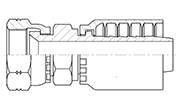 Hydraulic Fluid Power Winner Brand One Piece Hose Fittings – Standard