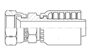 Hydraulic Fluid Power Winner Brand One Piece Hose Fittings – Spiral