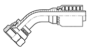 Hydraulic Fluid Power Winner Brand One Piece Hose Fittings – Spiral