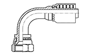 Hydraulic Fluid Power Winner Brand One Piece Hose Fittings – Standard