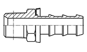 Hydraulic Fluid Power Winner Brand Push on Hose Fittings