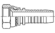 Hydraulic Fluid Power Winner Brand Two Piece Hose Fittings – Spiral