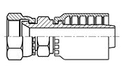 Hydraulic Fluid Power Winner Brand One Piece Hose Fittings – Standard