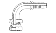 Hydraulic Fluid Power Winner Brand Two Piece Hose Fittings – Spiral