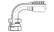 Hydraulic Fluid Power Winner Brand One Piece Hose Fittings – Spiral