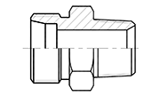 Hydraulic Fluid Power Connection Winner NPT Connectors / Adapters